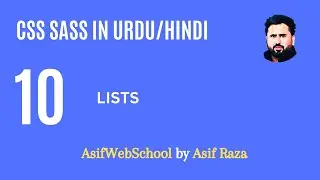 10 CSS Sass Lists function in Urdu/Hindi
