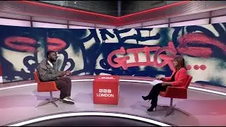 Ghetts on BBC London News - 06 Mar 2024