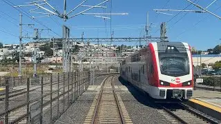 Caltrain Cab Ride #507 San Jose-San Francisco CabCar 4017