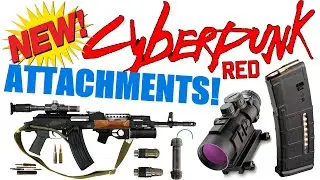 CYBERPUNK RED Weapon Attachments Crash Course Tutorial