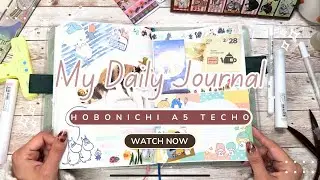 Creative Journal With Me | Hobonichi Techo a5 Notebook 🐞💞