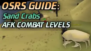Old School Runescape Guide : Sand Crabs // AFK Combat XP