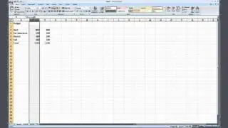 Excel2007 Row Height and Column Width