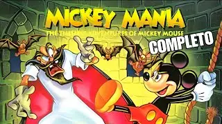 COMPLETO: el primer juego de PlayStation Mickey Mania (PSX)