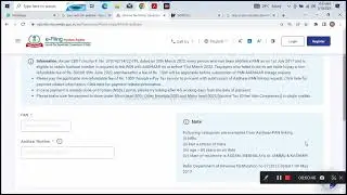 pan card linked Aadhaar card, easy process linked pan and adhaar
