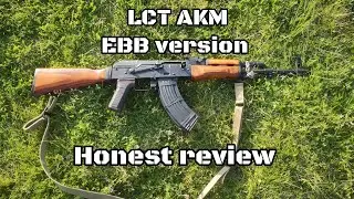 AKM from LCT electric blowback version, review, shooting test.