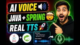 Spring AI Text-to-Speech (TTS) API 🔊 | Convert Text to Voice in Java 🚀