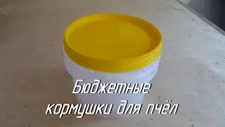 Бюджетные кормушки для пчёл.