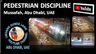 PEDESTRIAN DISCIPLINE -  Pedestrian Lane - Pedestrian Crossing, No Jay Walking, Motorists Give Way