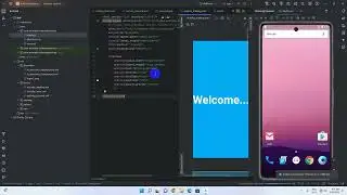 Loading or splash Screen in Android Studio Explained in Pashto by Abdullah Sorush lesson#13