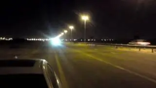 r35 gtr vs c6 zo6 run 1. from 50km-280km In Dubai