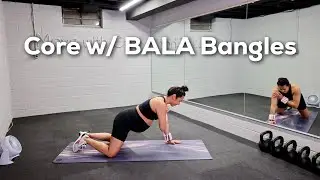 5 Minute Core Workout w/ BALA Bangles (3rd Trimester) - Move with Char