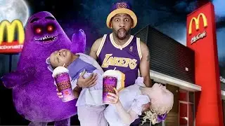D.C.’s FAMILY DRINK MCDONALD’S GRIMACE SHAKE