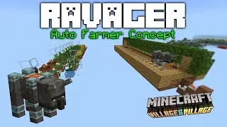 Minecraft Bedrock Edition: 1.11 Ravager Beast Farm Concept