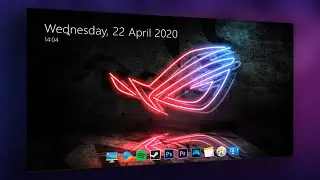How To Make Windows 10 Look Amazing | Asus ROG Theme