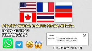 Cara Buat Nomor Luar Negeri Terbaru 2024 - HAMPIR SEMUA NEGARA ADA!