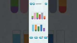 water sort puzzle game level 112 Numpuz all new level