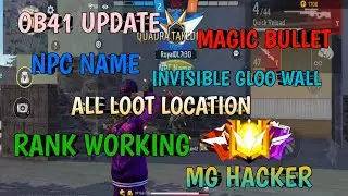 NPC NAME + MAGIC BULLET + INVISIBLE GLOO WALL + ALL LOOT LOCATION CONFIG FULL ANTIBLACKLIST