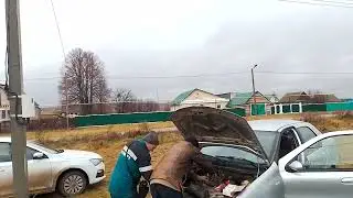 машина сломалась!🚙 дед спешит на помощь💪 #fiat #автомобиль #семья #село #многодетнаясемья #папа