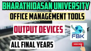 Output Devices | Fundamentals of Computer