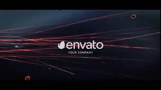 Royalty Free | After Effects Template Futuristic logo reveal