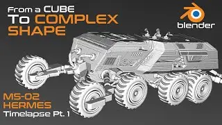 Modelling a Giant SciFi Truck 