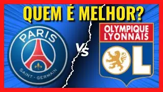 PSG VS Lyon QUEM É MAIOR [Comparativo de Títulos]