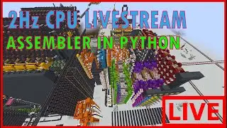 Building a 2Hz CPU in MC part 3, the Assembler