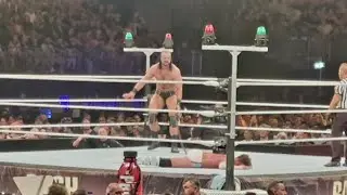 CM Punk vs Drew McIntyre [Live Crowd Pops] Strap Match | WWE Bash In Berlin 2024