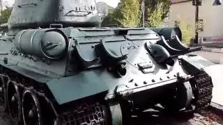 A T-34 tankok Budapesten
