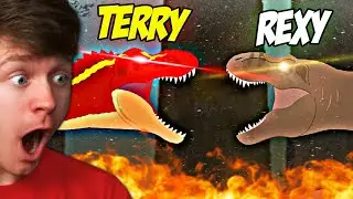 Reacting to REXY vs TERRY the FIGHT!