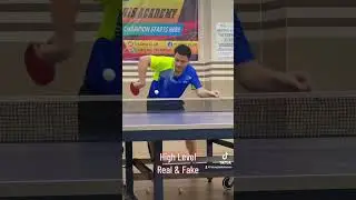 How to make Fake & Real Backhand Flick 🏓 