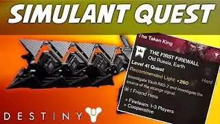 Destiny: NEW Sleeper Simulant FAST QUEST WALKTHROUGH (HOW TO GUIDE)