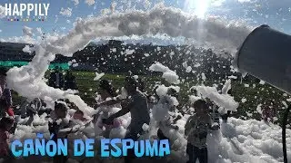 CAÑÓN DE ESPUMA EN QUITO