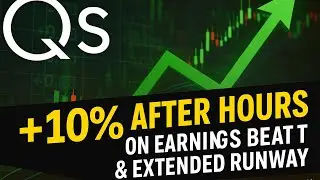 🚀 $QS Stock Soars 10% After Earnings Beat | QuantumScape Q3 2025 Results & New EV Partnerships