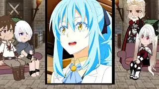 Noor & Friends reacts to Rimuru as New Dragon Invader