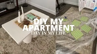 DAY IN MY LIFE: diy my apartment with me