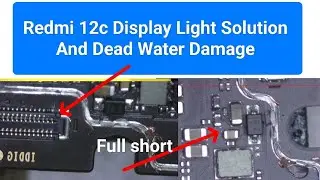 Redmi 12C Dead Dead Solution / Redmi 12C Display light Solution