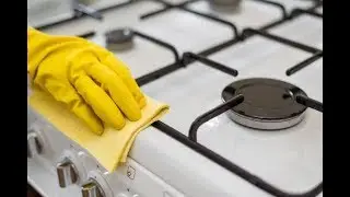 КАК ОТМЫТЬ ПЛИТУ НА КУХНЕ ОТ ЖИРА НАРОДНЫМИ СРЕДСТВАМИ БЕЗ КАПЛИ ХИМИИ!!!