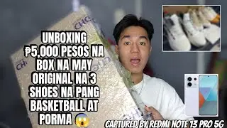 UMBOXING 5000 PESOS BOX | MURANG BILIHAN NG ORIGINAL NA SAPATOS PANG BASKETBALL AT PANG PORMA