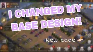 NEW CODE! (I changed my base layout) - State of Survival ⚠️