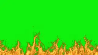 Green screen Fire Effect Template Black screen effect Background 🍁