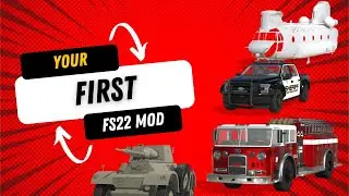 🥇Your 1st Mod for Farming Simulator 22 - Walkthrough / Tutorial