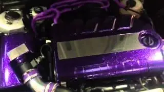 Vectra C - Engine Bay Project Purple Complete (Nige's)