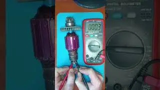 Как проверить якорь любого электроинструмента мультиметром