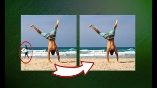 САМЫЙ ПРОСТОЙ СПОСОБ УБРАТЬ С ФОТО ЛИШНЕЕ. Как убрать с фото лишнее изображение онлайн