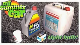 My Summer Car Experimental | Light Bulbs! And Servicing the Satsuma