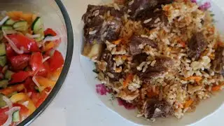 Плов из говядины на сковороде Очень вкусный рецепт!