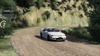 [Assetto Corsa]  Nissan Skyline BNR32 GT R @ Krajiska Zmija DIRT