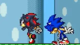 Funny! Sonic vs Shadow